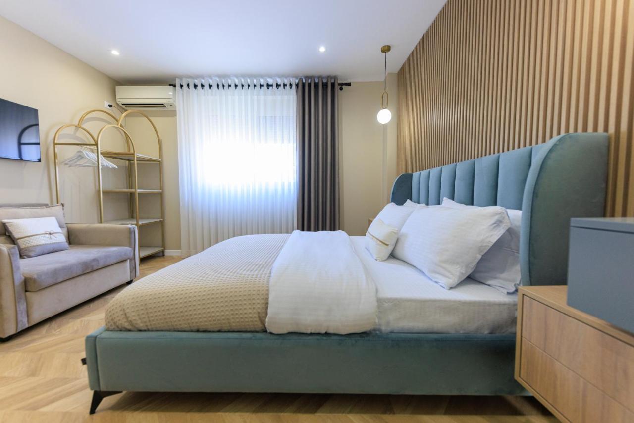 Syncron Centre Skyline Rooftop Tirana Apartments المظهر الخارجي الصورة